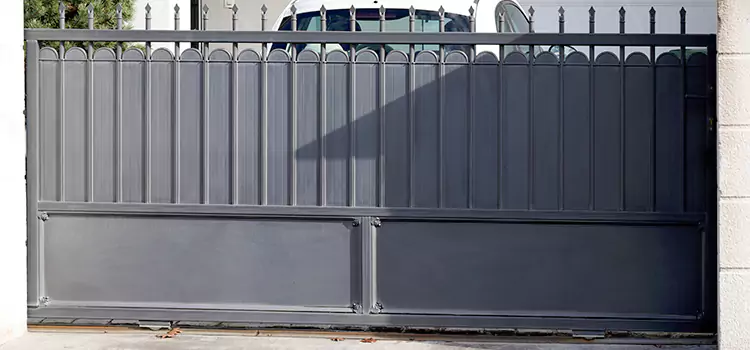 Metal Driveway Gate Installation New Haven